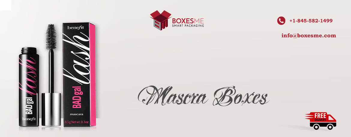 Wholesale Custom Mascara Packaging Custom Mascara Boxes with Brand Logo-BoxesMe